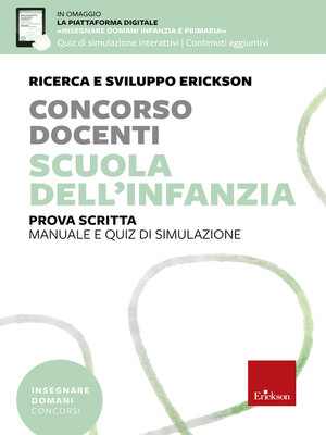 cover image of Concorso Docenti--Scuola Infanzia--Prova scritta